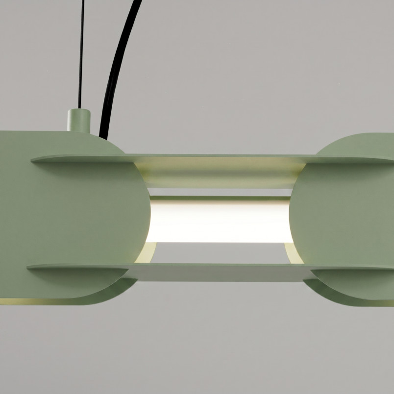 Lampa wisząca CHAIN 158 szałwiowa LED 4000K Thoro