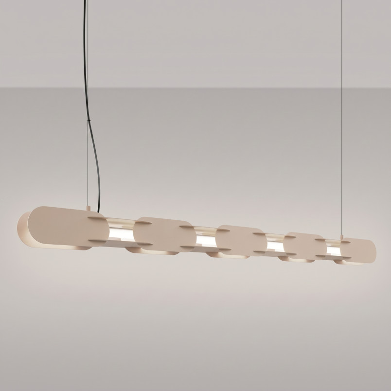 Lampa wisząca CHAIN 158 taupe LED 4000K Thoro