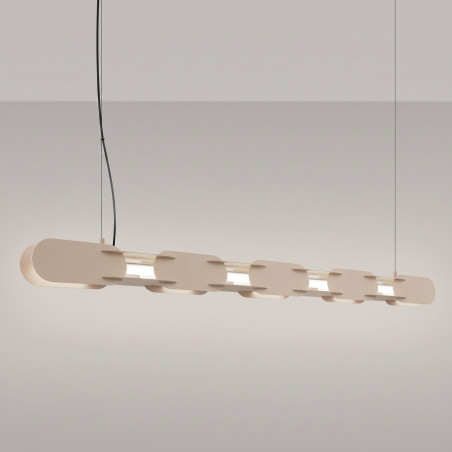 Lampa wisząca CHAIN 158 taupe LED 4000K Thoro