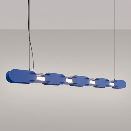 Lampa wisząca CHAIN 158 ultramaryna LED 4000K Thoro