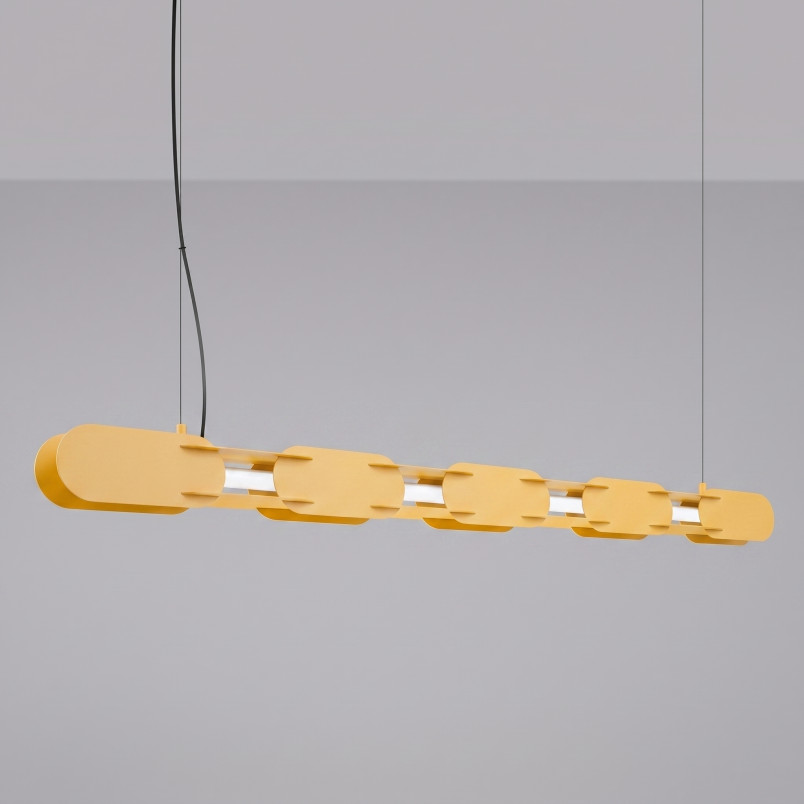 Lampa wisząca CHAIN 158 żółta LED 4000K Thoro