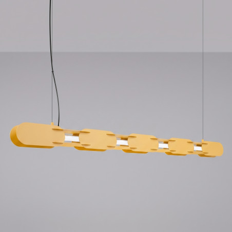 Lampa wisząca CHAIN 158 żółta LED 4000K Thoro