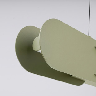 Lampa wisząca CHAIN 158 zielona oliwka LED 4000K Thoro