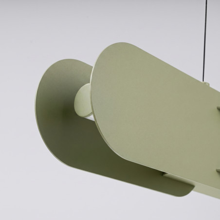 Lampa wisząca CHAIN 158 zielona oliwka LED 4000K Thoro