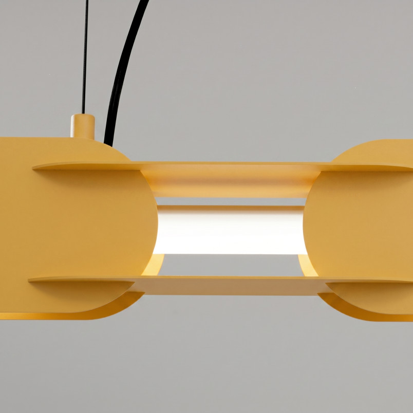 Lampa wisząca CHAIN 158 żółta LED 4000K Thoro