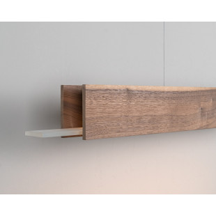 Lampa drewniana Blaze 118cm | Orzech Amerykański | Loftlight