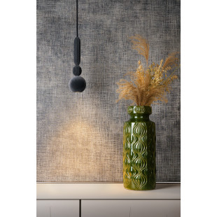 Lampa wisząca Bosca Velvet 93 Cold Grey | Aksamitna faktura LoftLight