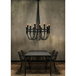 Żyrandol LoftLight Dracula 118cm | Aksamitna struktura Velvet