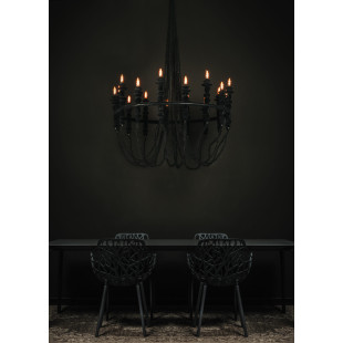 Żyrandol LoftLight Dracula 118cm | Aksamitna struktura Velvet