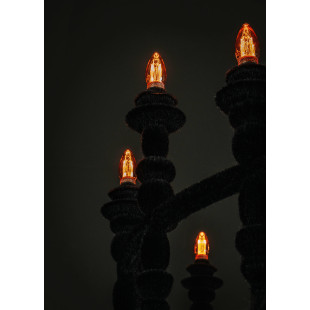 Żyrandol LoftLight Dracula 118cm | Aksamitna struktura Velvet
