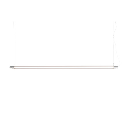 Lampa wisząca liniowa Lunastic 170cm LED | Ryflowane szkło LoftLight