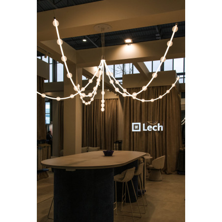 Żyrandol LoftLight Mariska 300cm – Biżuteryjne oświetlenie LED