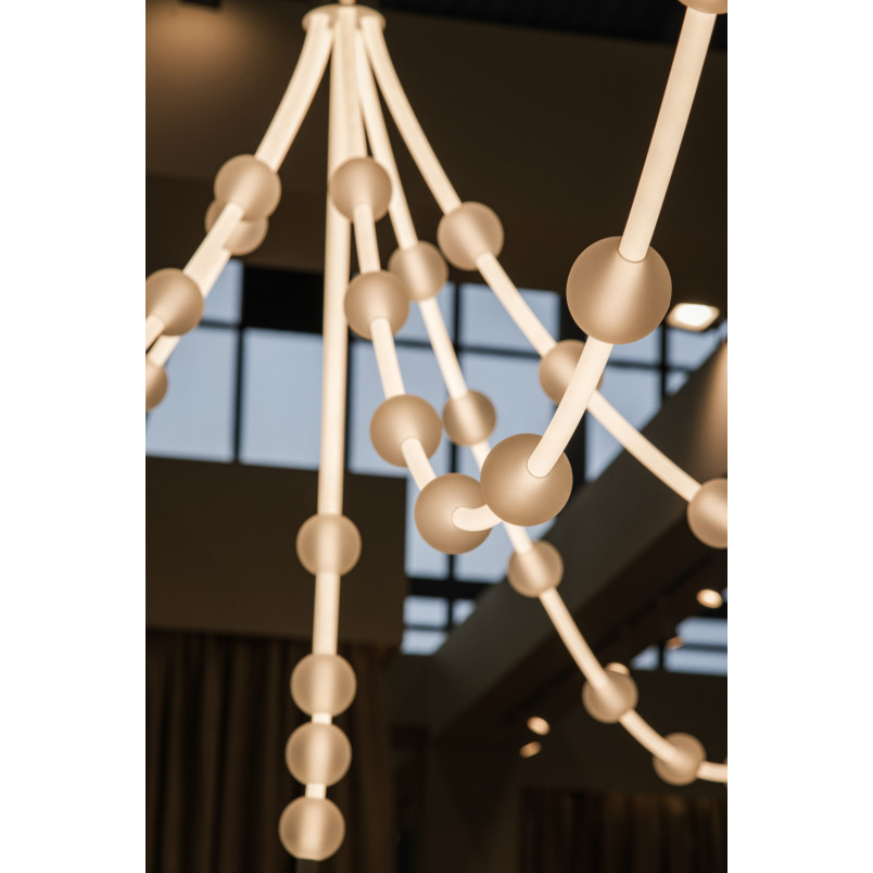 Żyrandol LoftLight Mariska 300cm – Biżuteryjne oświetlenie LED