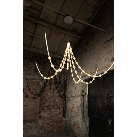 Żyrandol LoftLight Mariska 300cm – Biżuteryjne oświetlenie LED