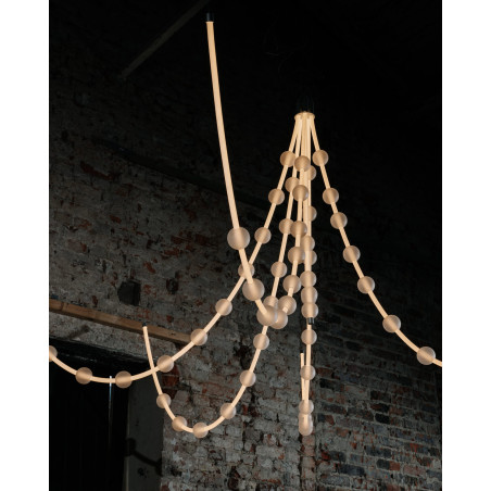 Żyrandol LoftLight Mariska 300cm – Biżuteryjne oświetlenie LED