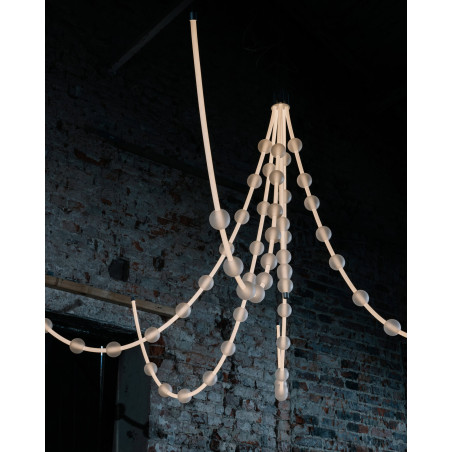 Żyrandol LoftLight Mariska 300cm – Biżuteryjne oświetlenie LED