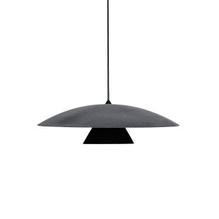 Lampa wisząca Loftlight Olemi Slight Velvet 60cm | Szary Aksamit