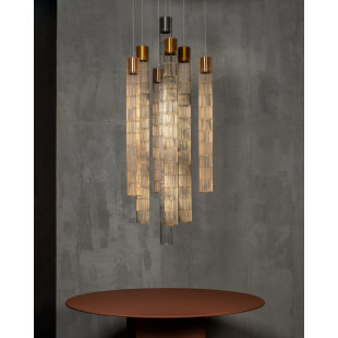 LoftLight Stelar 107 Stal Nierdzewna | Lampa Wisząca Industrial