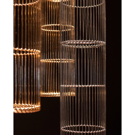LoftLight Stelar 107 Stal Nierdzewna | Lampa Wisząca Industrial
