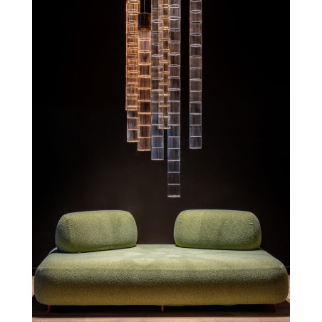 Lampa wisząca Stelar 183 Brass – LoftLight | Wertykalna 183cm