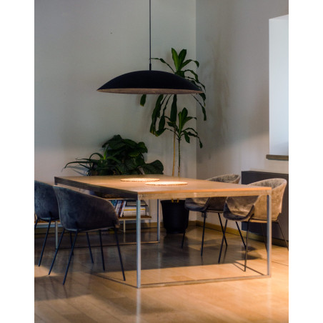 Lampa wisząca Telstar Velvet 60 Czarny Aksamit | Loftlight