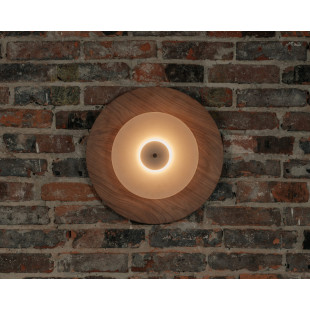 Lampa ścienna Aeroplan Wood Wall 32 – Orzech Amerykański | Loftlight