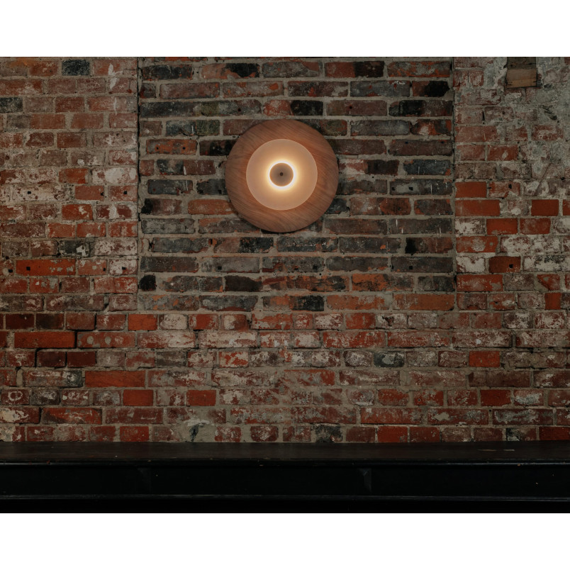 Lampa ścienna Aeroplan Wood Wall 47 – Orzech Amerykański | Loftlight