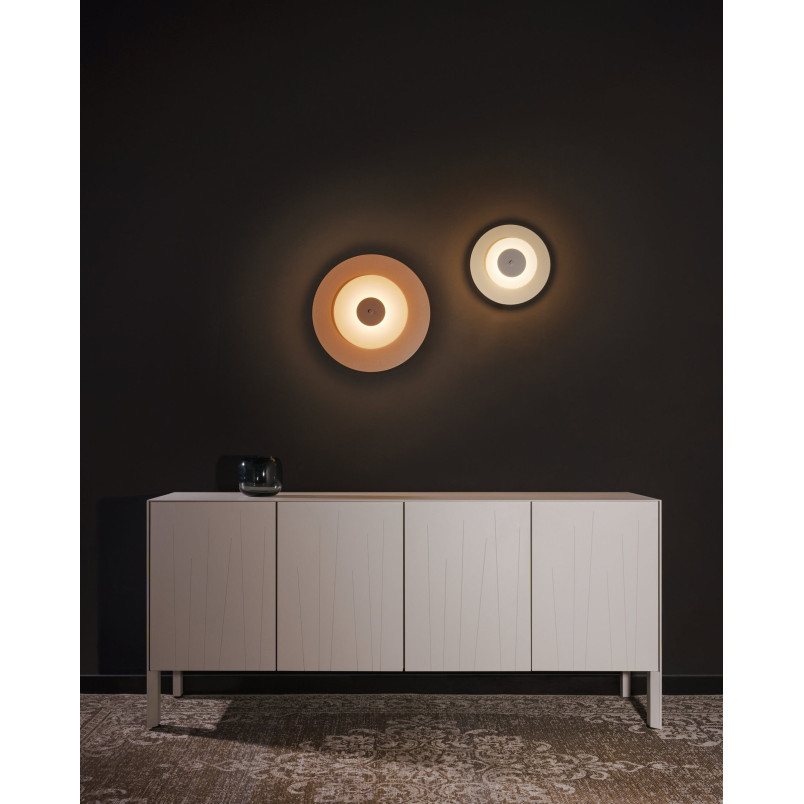 Kinkiet okrągły Aeroplan Wall 32 Dusky Citron | LoftLight