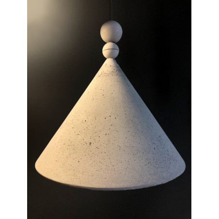 Lampa betonowa Konko Concrete 30 Natural – LoftLight | Design Handmade