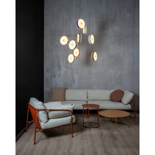 Lampa wisząca Mokosh 34 Auburn – Loftlight | Kolory Ziemi i Szkło