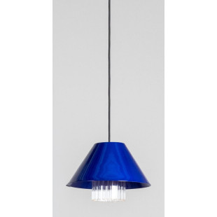 Loftlight O la-la Blueprint Glossy – Lampa Wisząca E27 | Niebieska Błyszcząca