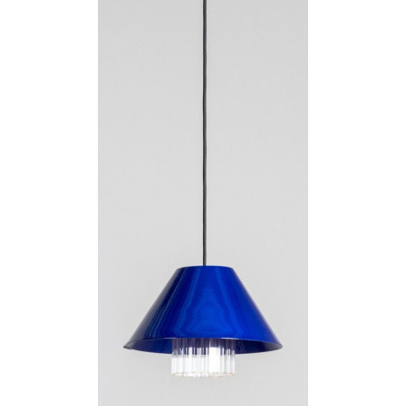 Loftlight O la-la Blueprint Glossy – Lampa Wisząca E27 | Niebieska Błyszcząca