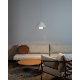 Lampa wisząca O la-la Bright White – Loftlight | Ryflowane szkło