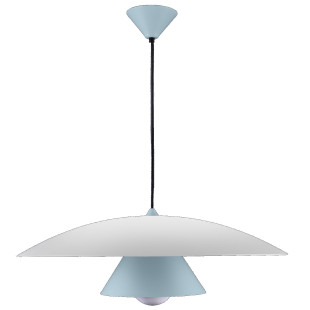 LoftLight Olemi Bright White & Winter Sky – Lampa Wisząca E27 60cm