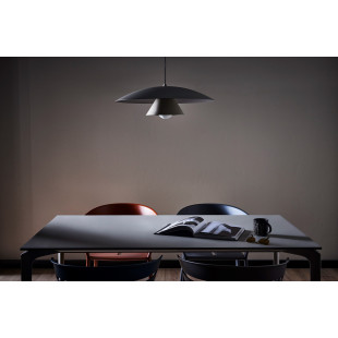 Lampa wisząca Olemi 60cm Jet Black / Steeple Grey | LoftLight