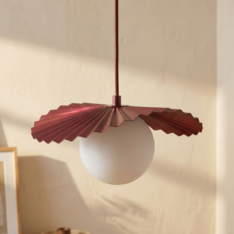 Lampa Flora 9 Burgundy Opal Emibig