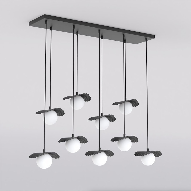 Lampa Flora 9 Black Opal Emibig
