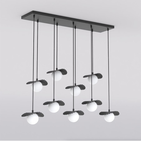 Lampa Flora 9 Black Opal Emibig