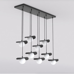 Lampa Flora 9 Black Opal Emibig