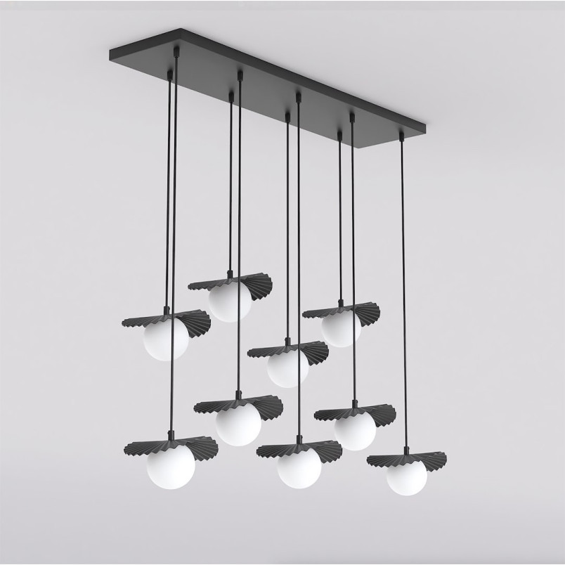 Lampa Flora 9 Black Opal Emibig