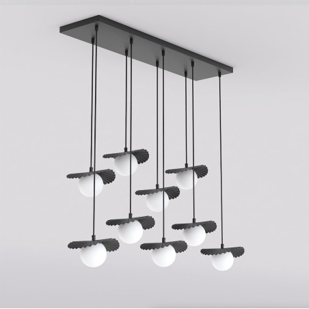 Lampa Flora 9 Black Opal Emibig