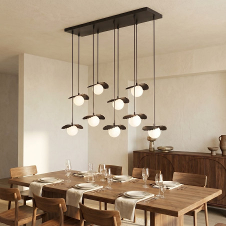 Lampa Flora 9 Black Opal Emibig