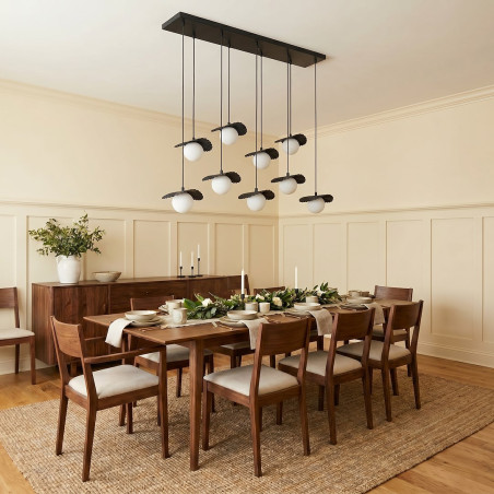 Lampa Flora 9 Black Opal Emibig