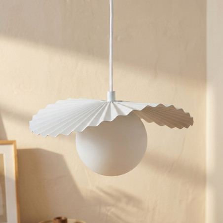 Lampa Flora 6 White Opal Emibig