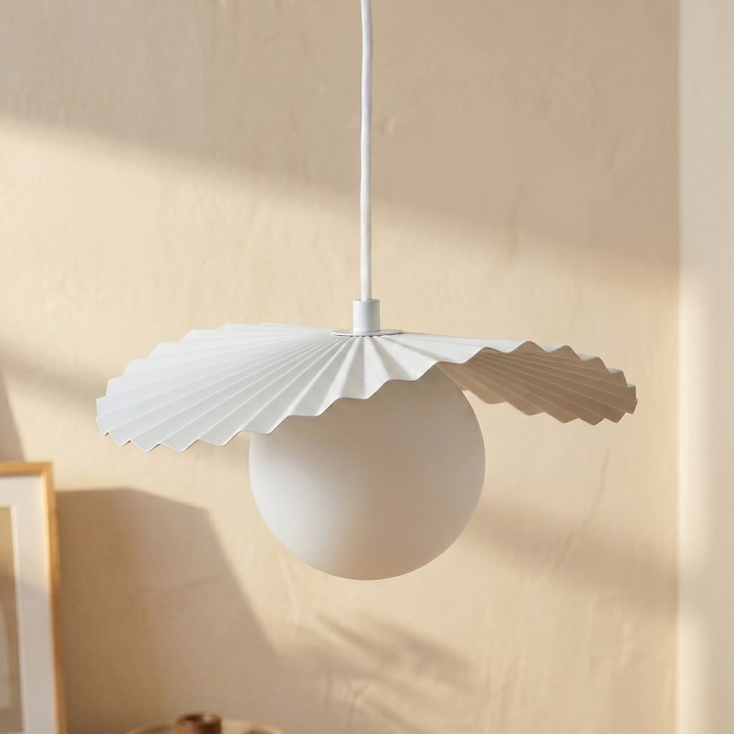 Lampa Flora 3Prem White Opal Emibig