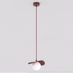 Lampa Flora 1 Burgundy Opal Emibig