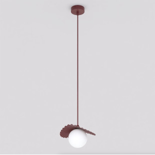 Lampa Flora 1 Burgundy Opal Emibig