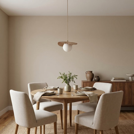 Lampa Flora 1 Mokka Opal Emibig