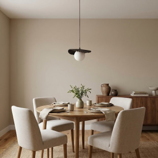 Lampa Flora 1 Black Opal Emibig