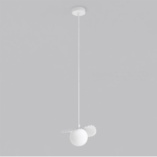Lampa Flora 1 White Opal Emibig